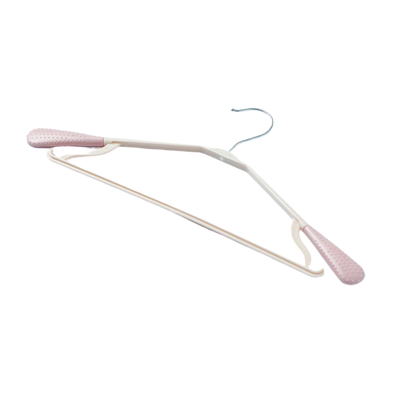 PP Cloth Hanger Set of 1 with Zinc Plated Steel Hook (1 Pc) PP Cloth Hanger Set of 1 with Zinc Plated Steel Hook (1 Pc)